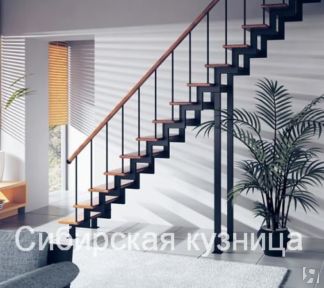 Металлические каркасы лестниц на второй этаж в СПб