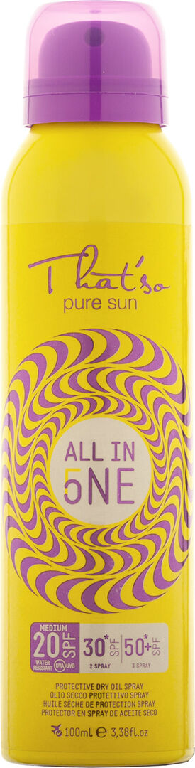 Универсальный солнцезащитный спрей SPF 20/30*/50+* 100 мл/ALL IN ONE SPF 20