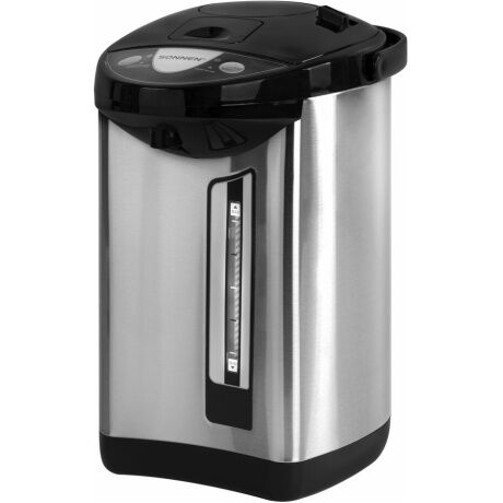 Термопот Sonnen TP-50, 5л, 900 Вт, белый/серебро