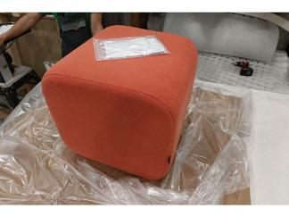 Пуф Лесли Velvet Red