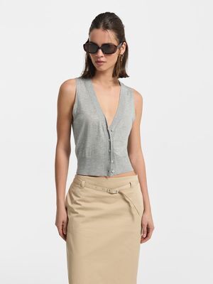 Трикотажный жилет из 100% лиоцелла LOVE REPUBLIC
